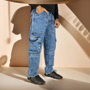 Men's Denim cargo pant