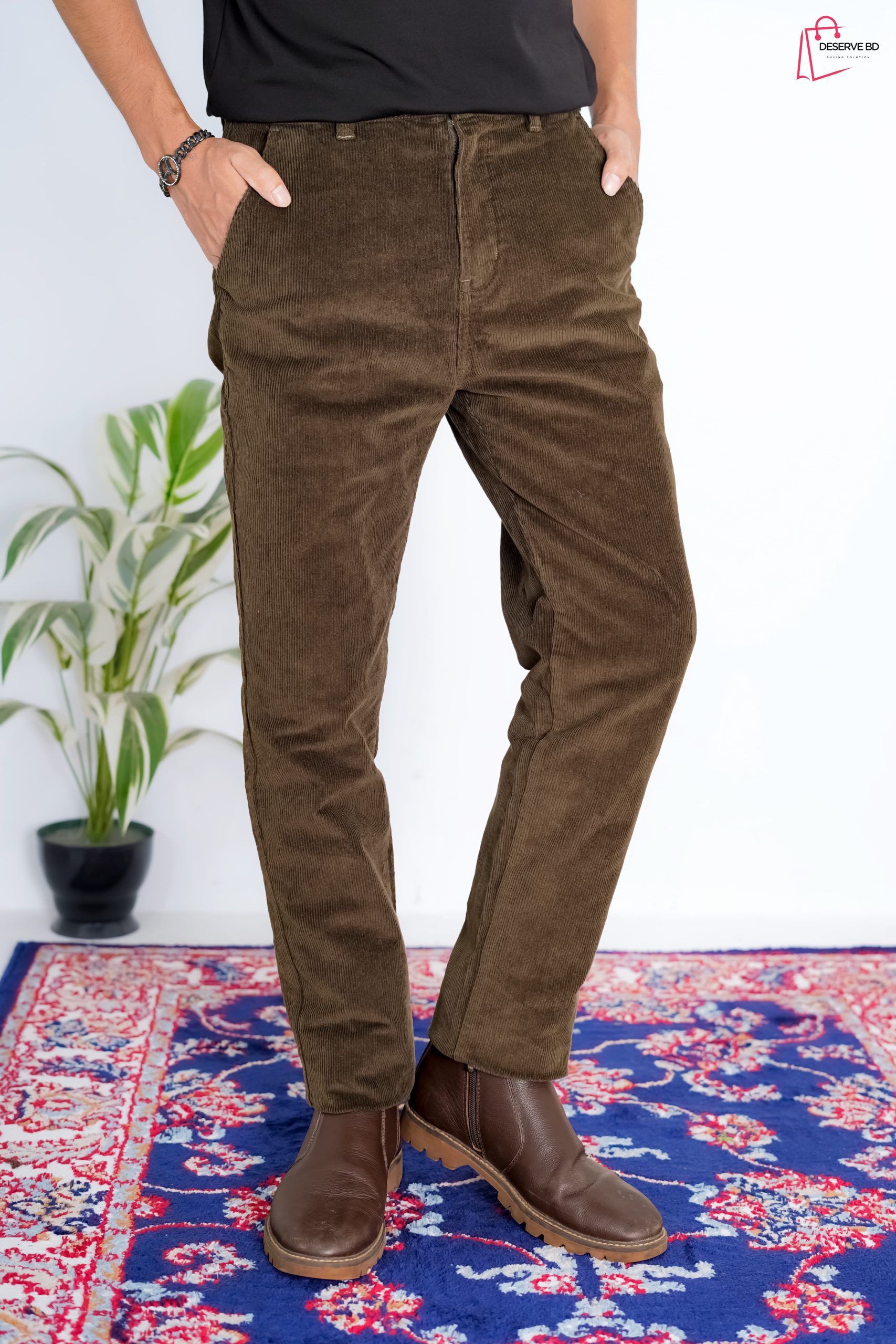 Men’s Corduroy/Cord Stretch Pant - Image 3